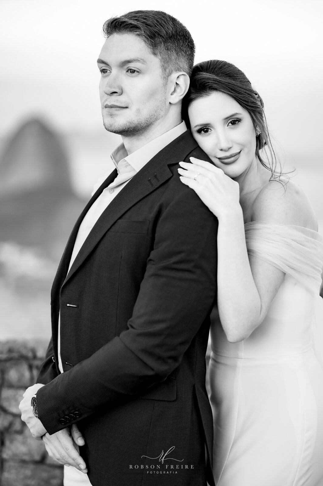 Bruna e Leonardo - Mirante Dona Marta - RJ